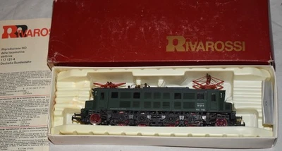 Rivarossi Nº Locomotora eléctrica 1668 117 121-4 DB - calibre HO en caja Foto 1 de 4