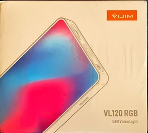 Vijim LED Vidéo Lumière VL120 RGB HSI Control 2500k à 9000k - Photo 1/6