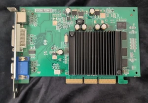 MSI NVidia GeForce 6200 256MB GDDR2 AGP 8x Video Card NX6200AX-TD256H D2 DVI/VGA - Picture 1 of 4