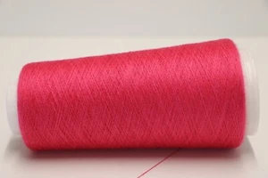 H69 (269,90€/kg) 100g 70% KASCHMIR / 30% SEIDE LEUCHTPINK (56/2) Zwirn Cashmere - Bild 1 von 1