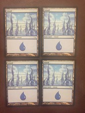 4x Island #293 NM/MINT MTG Mirrodin x4 OOP Magic Basic Land