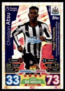Match Attax 2017-2018 EXTRA - Christian Atsu Newcastle Magic Moments #MM13
