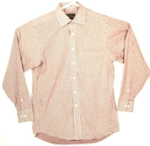 Donald Trump Signature Checkered Dress Shirt Non Iron 15 1/2 - 34/35 - Picture 1 of 3