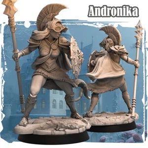Dungeons & Dragons Playable Character Female Human Andronika - Warrior, Fighter - Picture 1 of 1