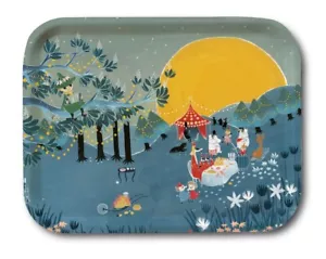 Moomin Birch Tray Sunset Party Bonnier 27 x 20 cm - Picture 1 of 1