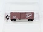 N Scale Micro-Trains Mtl #20667 Dl&W "Phoebe Snow Route" 40' Box Car #52831