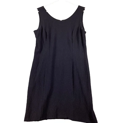 Vestido Vintage Pequeño Negro 14 Sin Mangas Tanque Silencioso Lujo Minimalista Foto 1 de 4