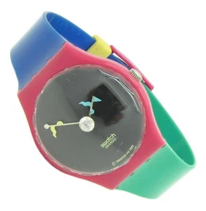 Swatch CRYSTAL SURPRISE Herren Damen Armbanduhr Kristall GZ129 Batterie neu S1 - Picture 1 of 3