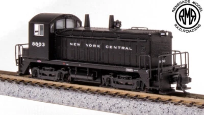 Broadway Limited 7497 N Scale NYC EMD NW2 Diesel Locomotive Black White #8809 - Image 1 of 2