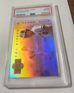 CAL RIPKEN JR. -- 1993 UPPER DECK -- THEN & NOW -- PSA NM-MT 8 - Picture 1 of 2
