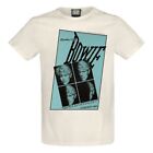 David Bowie - Serious Moonlight Quad Amplified Large Vintage White T-Shirt NUEVO