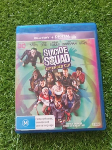 Suicide Squad : Extended Cut 2016 Blu-ray Region B *Like New* - Picture 1 of 3