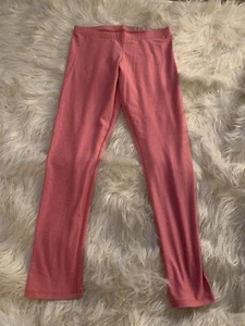 New Girls size Large Plus 10-12 Pink Yummy Leggings Wonder Nation Soft! - Picture 1 of 6