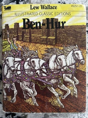 Ben-Hur By Lew Wallace Illutrated Classic Editions paperback Moby Books Foto 1 de 2