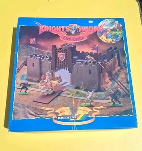 Castello del Leone Cavalieri della Spada Britains vintage con scatola (pezzi mancanti) - Foto 1 di 11