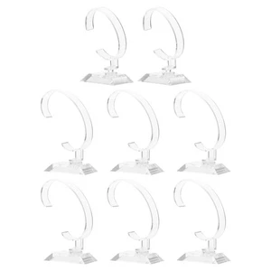 8 Stück Kunststoff C Typ Uhrenständer Halter für Uhrenarmband Haarband - Bild 1 von 12