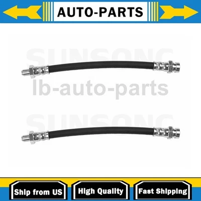 2x Brake Hose Line Rear Outer For 1991 1992 1994 Dodge Stealth 3.0L AWD - Image 1 of 4
