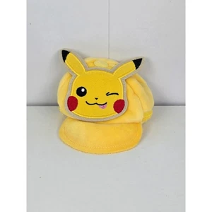 Pikachu Hat Small Purse Japanese Pokemon Plush - Picture 1 of 3