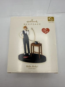 Hallmark I LOVE LUCY "Hello, Ricky?" 2006 Magic Talking Christmas Ornament New!! - Picture 1 of 6