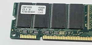 Hyundai HYM71V32635 256MB SDRAM PC133 CL3 Desktop Memory Module RAM - Picture 1 of 9