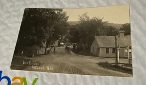 RPPC New Hampshire Iron Bridge Alstead NH Real Photo Postcard 1909 - Picture 1 of 2