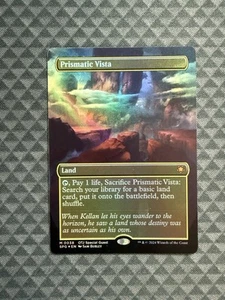 Magic The Gathering Prismatic Vista #0038 Foil Borderless Mythic OTJ invitados especiales (SPG) - Imagen 1 de 4