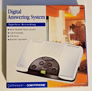 CONAIRPHONE DIGITAL ANRUFBEANTWORTER TAD1212CH CHROM - NEU - Bild 1 von 4