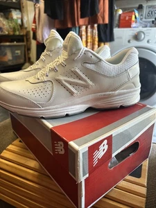 New Balance Damen 411 weiß Walking Sneaker Schuhe 11 Weite WW411WT2 neu im Karton - Bild 1 von 9