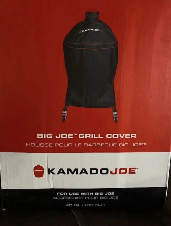Cubierta de parrilla Kamado Joe BJ-GC24BWFS Big Joe negra resistente a la intemperie  Foto 1 de 1