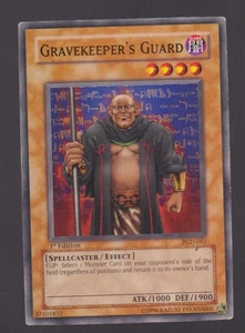 Gravekeeper's Guard Common Pharaonic Guardian PGD-061 Yugioh TCG - Picture 1 of 1