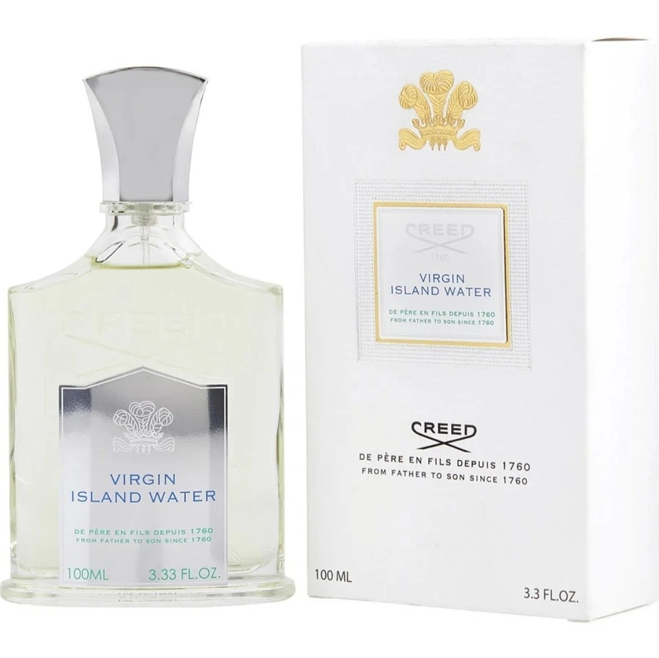 Creed Virgin Island Agua Eau de Parfum UNISEX 100 MIL / 3,3 FL. OZ. CAJA ABIERTA NUEVA Foto 1 de 4