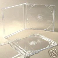 25 CD JEWEL CASES COMPLETE WITH CLEAR TRAYS + FREE DEL - Image 1 of 1