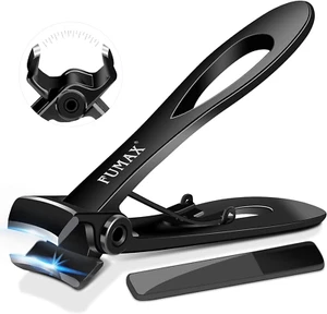 Toenail Clippers for Seniors Thick Toenails, Heavy Duty Large Nail Clippers with - Picture 1 of 7