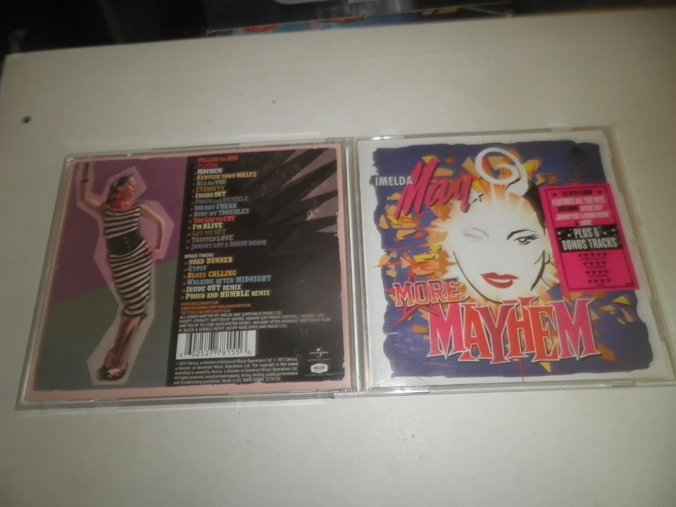 IMELDA MAY   -  "More Mayhem"  CD 2011 (studio album + 6 bonus tracks) Foto 1 de 1