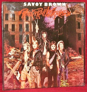 LP SEALED SAVOY BROWN ROCK 'N' ROLL WARRIORS 1981 CANADA PRESSING BLUES ROCK - Picture 1 of 2