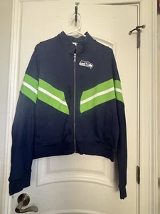 Seattle Seahawks Women’s Full Zip Jacket from Wear by Erin Andrews Large NWT - Picture 1 of 9