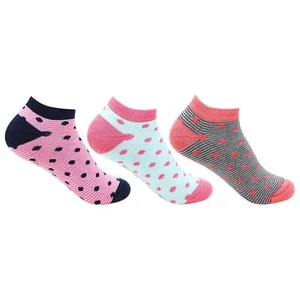 Cushioned Secret Sports Socks For Women Assorted Design Pack Of 3 - Picture 1 of 6