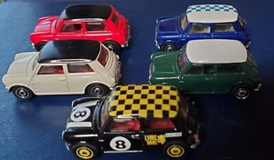 Matchbox Austin Mini Cooper - Lot of 5 loose models. Red Black White Blue Green - Picture 1 of 13