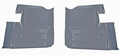 1966-1971 Falcon Fairlane Torino Ranchero Rear Floor Pan Pair - Image 1 of 2