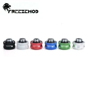 4 szt. gwintu FreezeMod G1/4 złączka kompresyjna do twardej sztywnej rury 14mm OD - Zdjęcie 1 z 13