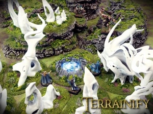 Encounter at the Mystic Pool - Encounter Bundle, D&D 3D printed scatter terrain - Picture 1 of 9