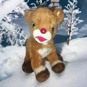 Commonwealth 2005 Rudolph the Red Nosed Reindeer Plush Stuffed Toy 6 inch - Picture 1 of 7