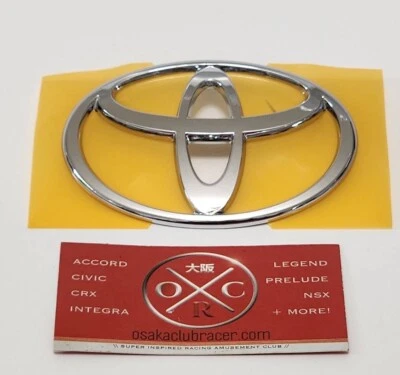 Genuine OEM 93-97 Toyota Land Cruiser Rear Emblem FJ80 Tailgate Badge 7544160071 - Image 1 of 4