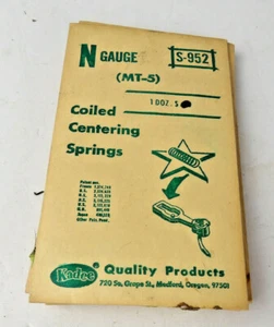 Kadee N Scale Coiled Center Springs (MT-5) Item #CCN120 NOS - Picture 1 of 1
