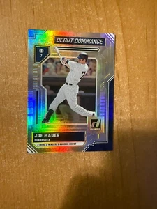 2025 Donruss Baseball - Joe Mauer - #5 Debut Dominance SP Insert TWINS - Picture 1 of 2
