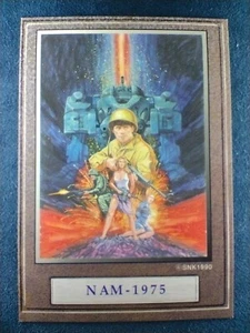 Tarjeta coleccionable "NAM-1975" SNK 1990 GAMEST Collection Japón envío gratuito - Imagen 1 de 10
