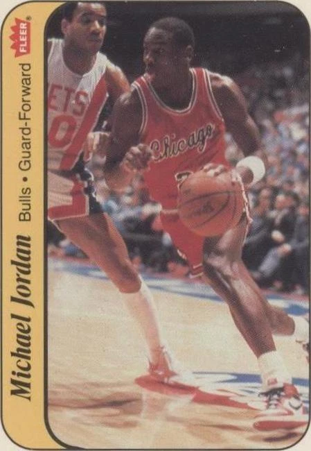 1986-87 Fleer - Michael Jordan #8