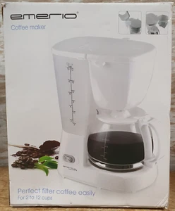 Emerio Kaffeemaschine weiß CM-107602, Filterkaffeemaschine, 10-12 Tassen, 750 W - Bild 1 von 7