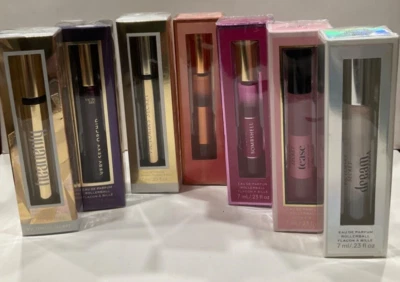 VICTORIAS SECRET ROLLER BALL EAU DE PARFUM .23 oz/7 ml tú eliges envío gratuito Foto 1 de 4