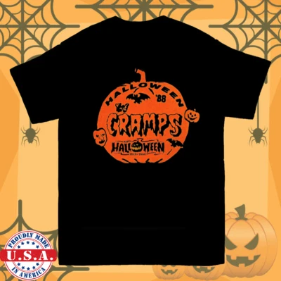 The Cramps Band Halloween 88 T Shirt Full Size S-5XL - Image 1 of 4